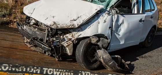drunk driving leads to car accident with police car on Dan Ryan Expressway