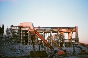 personal injury lawsuit over coal plant demolition